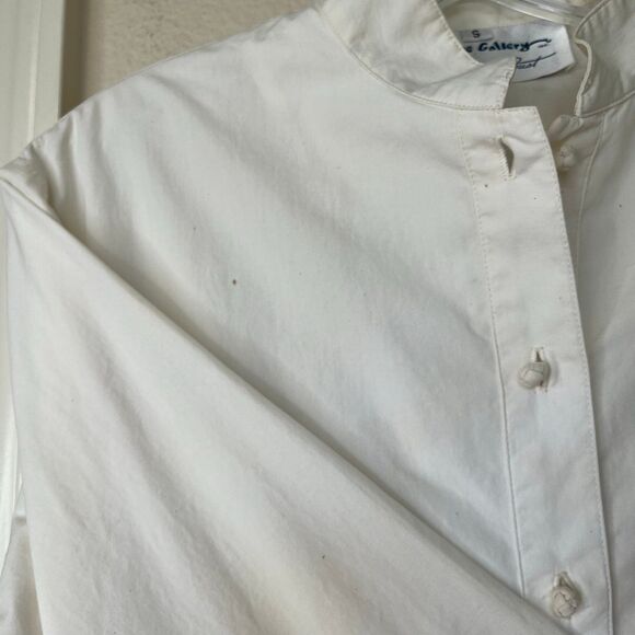 Men’s Kurta 3/4 Sleeve Tan -Penthouse Gallery Cotton Pullover Size Small #486 - Picture 7 of 17